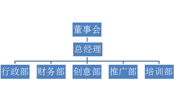 湖南笨狼文化传播有限公司组织架构图